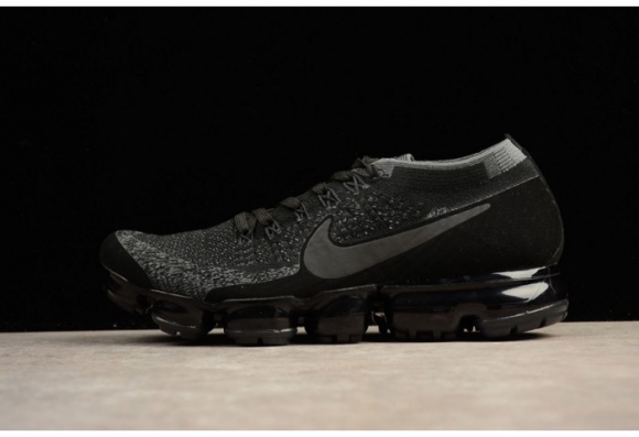 Nikelab Air Vapormax Flyknit Triple Black - 899473 003